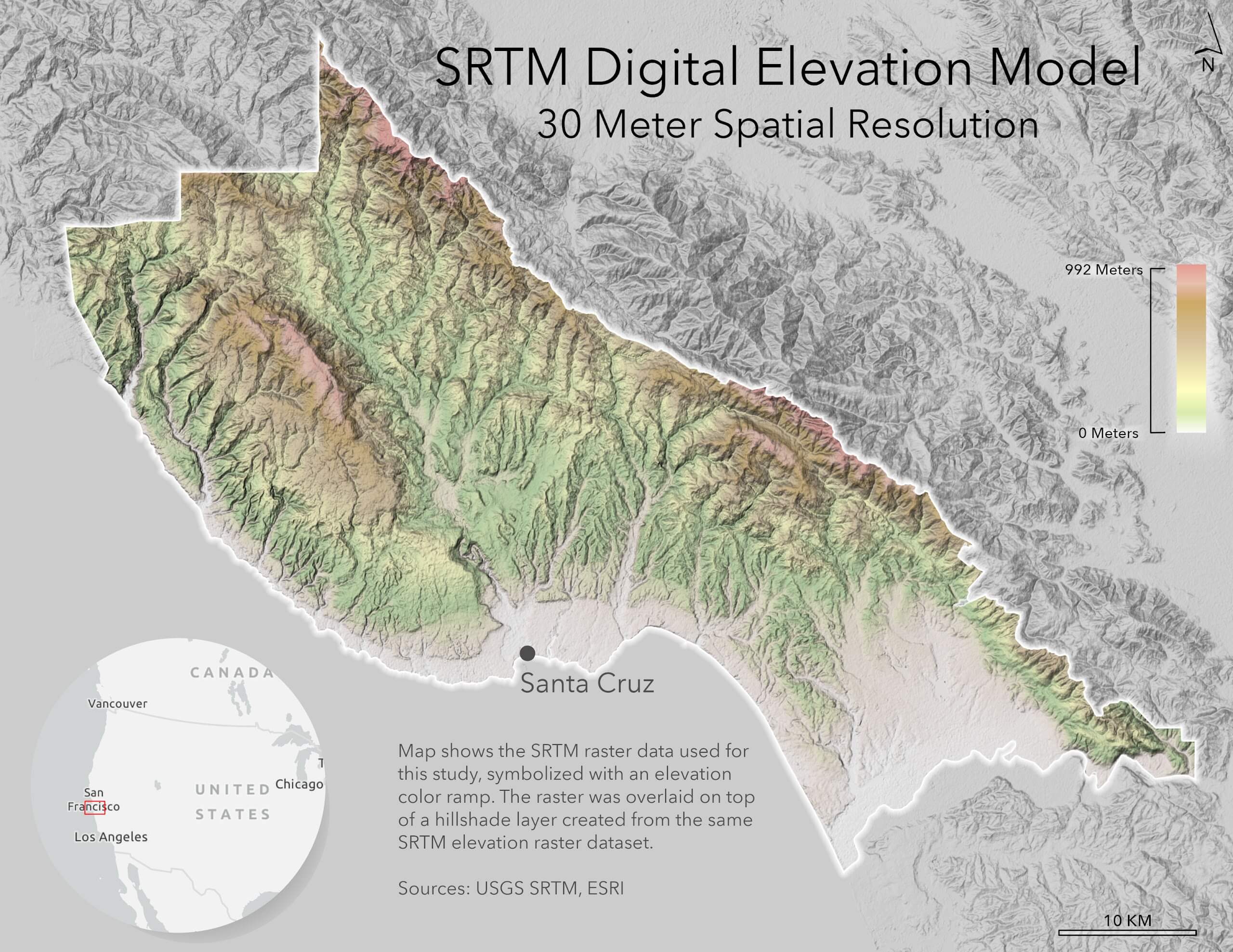 Elevation Data Used