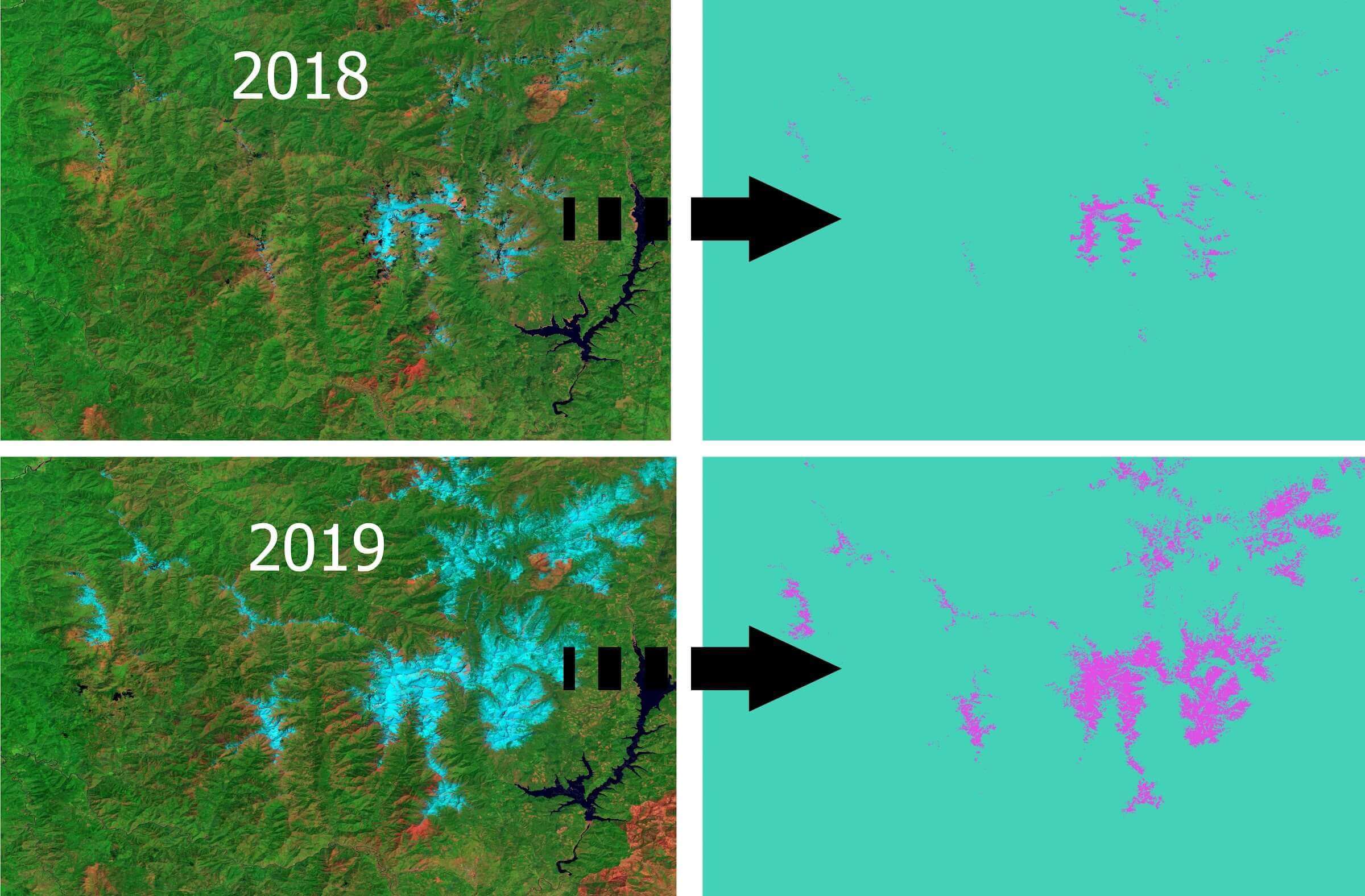 NDSI Calculation Output